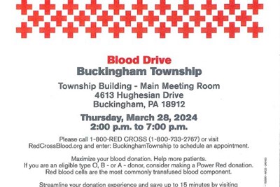 Red Cross Blood Drive - March 28, 2024
