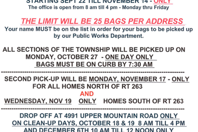 Fall Yard Waste Pick-Up- Here’s What You Need to Know!