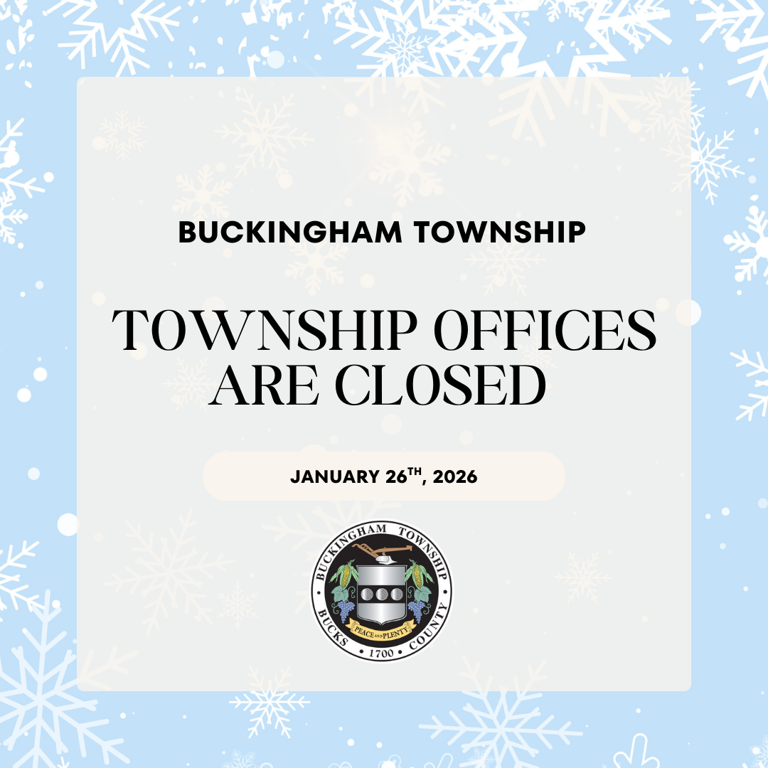 Township Offices Closed Due to Snow