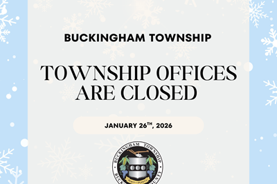 Township Offices Closed Due to Snow